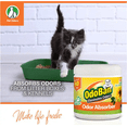 thumbnail image 4 of OdoBan 14 oz. Citrus Solid Odor Absorber, Odor Eliminator for Smoke Odor and Musty Smell in Home, Bathroom, Pet Areas (4-Pack), 4 of 4
