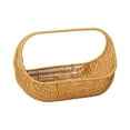 thumbnail image 1 of Cesta de picnic tejida, decoración del hogar, centro de mesa, soporte multifuncional, cesta de almacenamiento para jardín, hogar, regalo, mesa, playa, 1 of 8