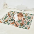 thumbnail image 2 of LightColor Cartoon Dinosaurs Jungle Pattern Blanket,Comfortable Soft Lamb Wool Throw Blanket,All Season,Warm Lightweight Blankets for Sofa Bed Couch Living Room Chair,30"x40", 2 of 4