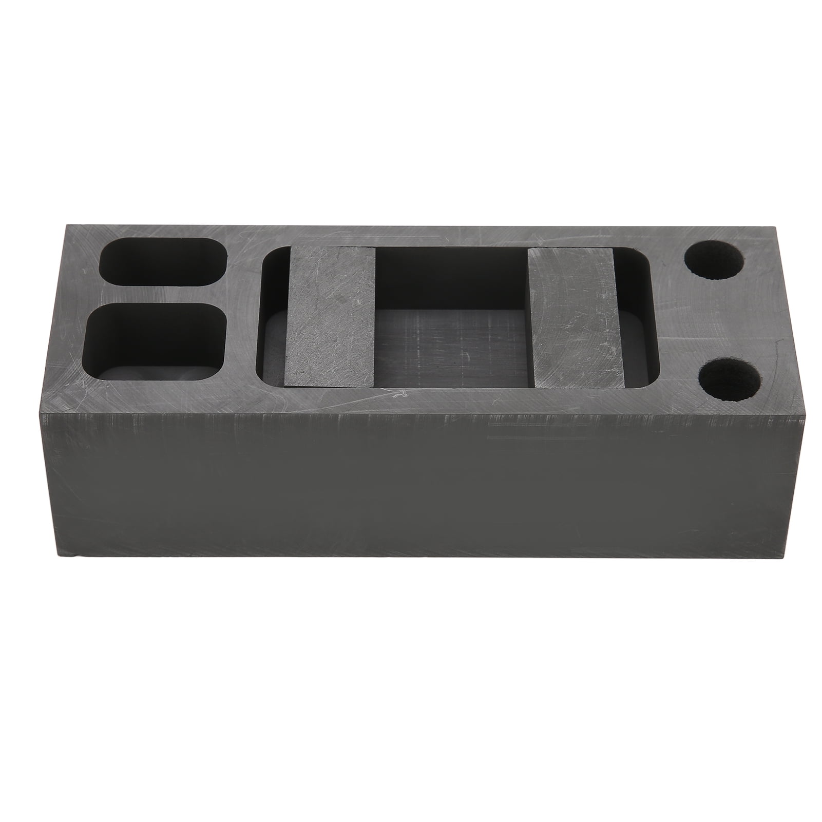 Moule à Lingot En Graphite 3D Forme Crâne - Pour Fonte Or, Argent, Métaux - Haute Température 2000°C - 6