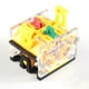 thumbnail image 3 of Interruptor de botón de bloqueo automático de tres posiciones con sujetadores para PC y de goma, seguro y estable DYNWAVEMX Interruptor de botón del dispositivo de control, 3 of 8