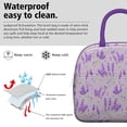 thumbnail image 3 of Reusable Floral Lnsulated Lunch Bag for Women & Men-Leakproof Water-Resistant Cooler Tote,Large Capacity(10.6x8.7x6.3in)for Work,Office,Travel,Picnic,Beach., 3 of 7