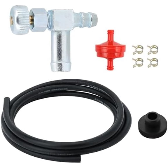 735-0149 Fuel Gas Tank Grommet and 951-0171 Shut Off Valve 33/64" Fuel Tank Hole Fits 3000 5000 6250 Watts Craftsman Coleman Powermate Maxa GX240 Generator Snapper Snowblower Snow Thrower$$Tools