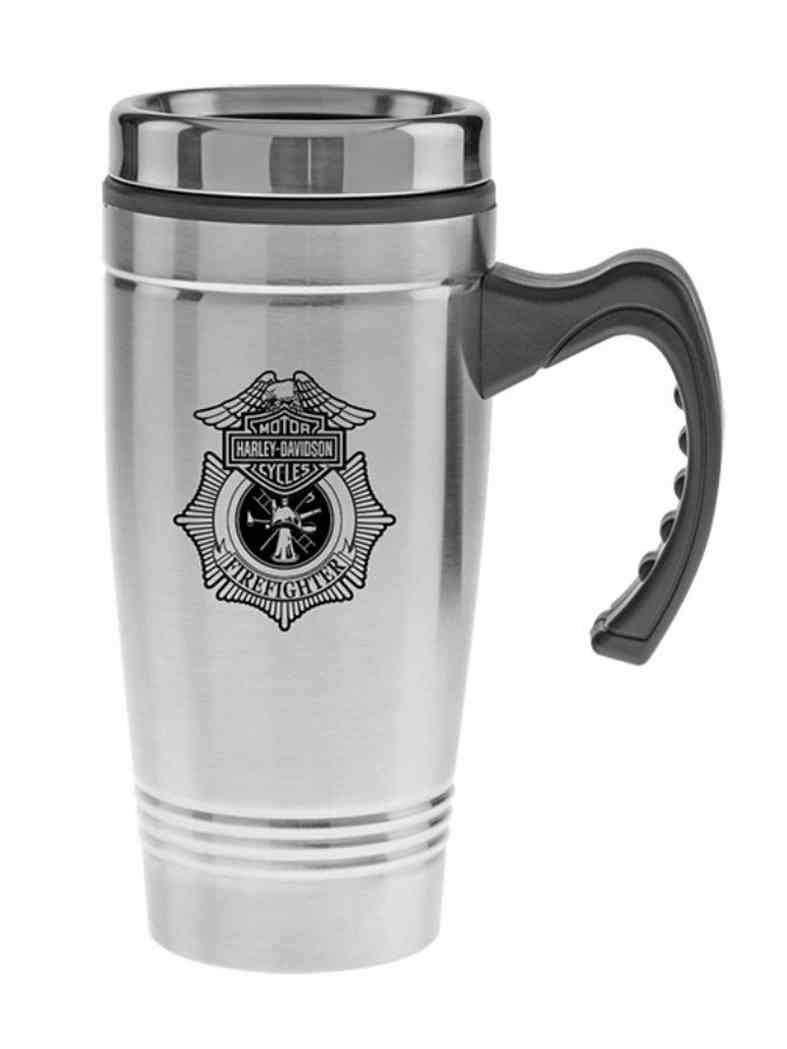 Harley-Davidson Firefighter Original Auto Mug, Stainless Steel 18 oz ...