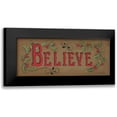 thumbnail image 1 of Lewis, Kim 18x10 Black Modern Framed Museum Art Print Titled - Believe, 1 of 5