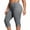 B-Gray, variant on Tqcoqu Womens Plus Size Capri Pants,Stretch Knee Length Leggings,Elastic Waist Casual Summer Ladies Pull On Capris,Army Green Women's L-XXXXXL