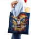 thumbnail image 4 of Karate Kid Bolso de tela con estampado de lienzo para mujer, bolsa de compras reutilizable y estética, con cremallera interior, regalo para mujer,40*45cm., 4 of 6