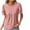 Red-01, variant on Mittory Womens Casual Short Sleeve Tunic Tops Scoop Neck T Shirts Summer Loose Fit Tunics