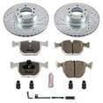 thumbnail image 3 of PowerStop Front Z26 Street Warrior Carbon-Fiber Ceramic Brake Pad and Drilled and Slotted Rotor Kit Fits: BMW Select Models K508-26, 3 of 9