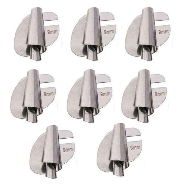 Prensatelas para Dobladillo Enrollado de Costura Prensatelas para Dobladillo Enrollado de Costura Universal de 3 a 10 Mm de Ancho Prensatelas para Máquina de Coser Prensatelas para Dobladillo Enrolla