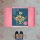 thumbnail image 5 of Felpudo de Halloween, alfombra suave, decoración de Halloween, alfombra absorbente Cabeza de calavera rosa, 5 of 7