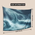 thumbnail image 6 of ZICANCN Funny Tapestry for Bedroom Aesthetic,Mysterious Ocean Storm Pattern Wall Tapestry for Living Room 60x40 Inches, 6 of 8