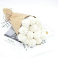thumbnail image 3 of Ramo de flores artificiales con forma de bola de crisantemo, 10 Uds., regalo para personas importantes, moral gloriosa para el hogar y la boda, 3 of 6