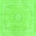 thumbnail image 1 of Ahgly Company Indoor Square Abstract Green Modern Area Rugs, 6' Square, 1 of 4