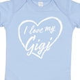 thumbnail image 4 of Inktastic I Love My Gigi in White Chalk Heart Boys or Girls Baby Bodysuit, 4 of 5