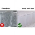 thumbnail image 2 of Mesh Bath Organizers for Shower with Hook, Quick Dry Hanging Shower Caddy College, Bath Storage with 8 Pockets and Rotating Hook for College Dorm Rooms, Bathroom,White, 2 of 7
