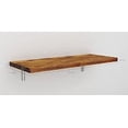 thumbnail image 5 of MCC Wall Mounted Floating Desk Folding Table for Small Spaces Kitchen Counter, Laundry Shelf, Computer Workbench for Wall, Fold Down Desk and Free Spirit Level Gift, 5 of 5