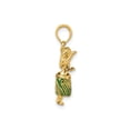 thumbnail image 4 of 14K Gold 3-D Hula Girl W/ Moveable Grass Skirt Charm, 4 of 4