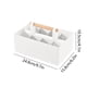 thumbnail image 3 of Caja de almacenamiento de papelería para escritorio de oficina, multifuncional, con compartimento para bolígrafos, universal, 3 of 7