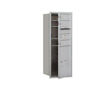 Salsbury 3710S-03AFU 4C Horizontal Mailbox 10 Door High Unit - 37.50 Inches - Single C
