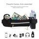 thumbnail image 5 of Cangurera Deportiva DQST Negra con Cinturón Elástico y Bolsillos para Hombre y Mujer, 5 of 7