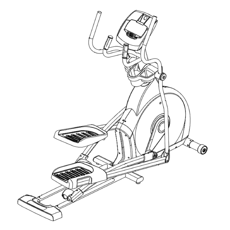 Owner Manual 1000102983 Works W Vision Fitness E1100GS EX58 EX68 EX78 Elliptical