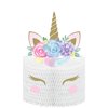 Creative Converting 344425 Unicorn Baby Shower Centerpiece, 11.75" x 7.5", Multi-color