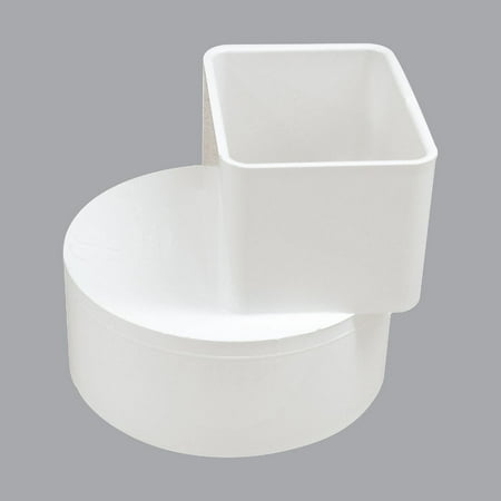 2PK IPEX Canplas 2 In. x 3 In. x 4 In. Offset Downspout Adapter