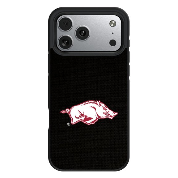 Arkansas Razorbacks iPhone Solid Design Bump Case