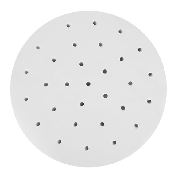 400 pièces papier de cuisson, papier perforé jetable pour cuisson à l'huile de cuisson papier à l'huile Dim Sum papier à la vapeur tapis de doublures de panier pour la cuisson des hamburgers outils de