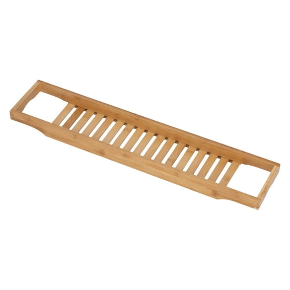 Bathtub Rack, Bathtub Tray 27.7x5.7inch Durable Bamboo  For Bathroom For Beauty Salon For Homestay For Hotel
