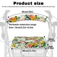 thumbnail image 6 of Jiueut Colorful Lilies Rollator Seat Walker Seat and BackRest Cover for Women 2 Piece Universal Rollator Walker Seat and Backrest Covers Drive Rollator Walker Seat Cushions, 6 of 7