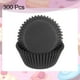 thumbnail image 3 of Uxcell Forros para Cupcakes Tazas de Cupcake Tamaño Estándar Forros para Muffins Papeles para Hornear Recubrimientos Negros, 3 of 6