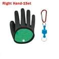 thumbnail image 1 of Catch Fish Anti-slip Durabl Knit Full Finger Waterproof Work Cutproof Glove Clasp Left Right Apparel Protect Hand Fishing Gloves Right Hand Set 3PCS, 1 of 6