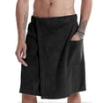thumbnail image 1 of Microfiber Men's Spa Wrap Towel Bath Towel, 1 of 5