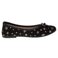 thumbnail image 2 of Kensie Girl Little Kids Ballerinas, Star Black, 11, 2 of 8