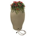 thumbnail image 2 of Rescue Stoneware Urn Rain Barrel ? Includes Planter Rain Water Diverter, Outlet Hose, 60 Gallons, Sand, 2 of 6