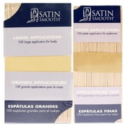 Satin Smooth Large Applicators 100 Pc Sticks