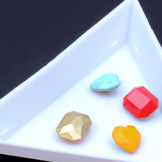 unbranded 40Ud Placas Triangulares Para Organización De Bisutería Y Materiales De Manualidades