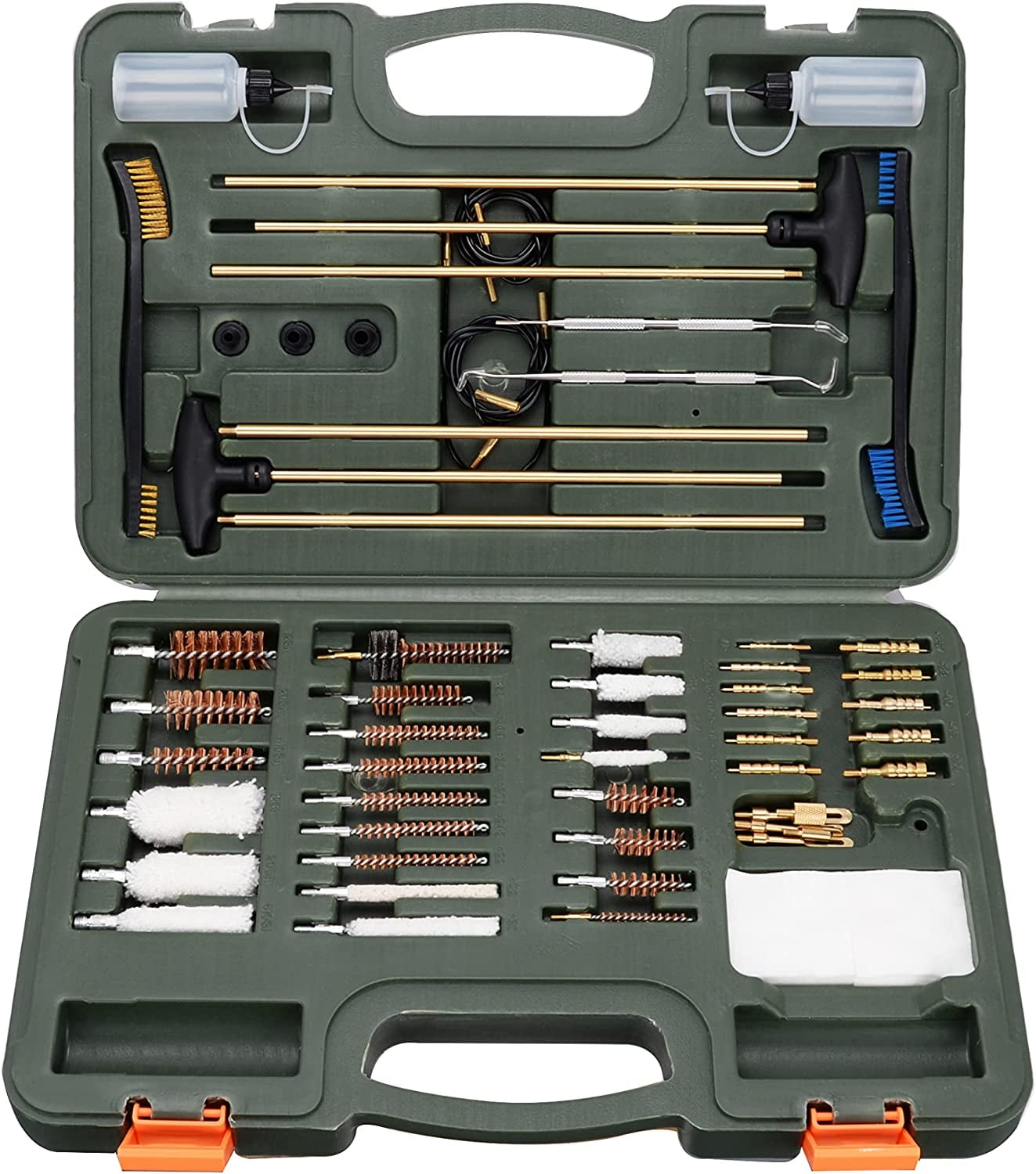 Universal Gun Cleaning Kit with Lightweight Organized Carrying Case Gun