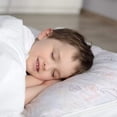thumbnail image 5 of 2 Pack Organic Cotton Toddler Pillowcase/Travel Pillowcase 14x20 Inches with Envelope Closure - Soft  Breathable Children Pillow Cover Solid White, 5 of 7