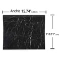 thumbnail image 2 of Vinil Adhesivo HappyWare Para Muebles O Muros Tipo Mármol Negro 300 x 40 cm, 2 of 5