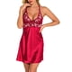 thumbnail image 4 of Conjunto de lencería Lady Clothing Deep V camisón ropa de dormir disfraces Tmvgtek para mujer Vino rojo T L, 4 of 4
