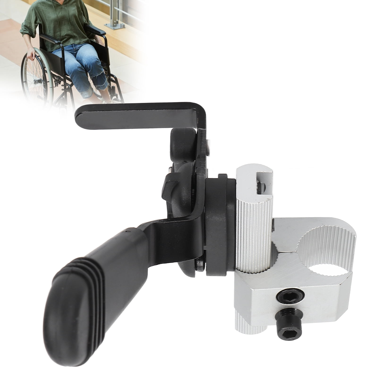 Manual Wheelchair Brake, Aluminum Alloy Wheelchair Brake Slip For