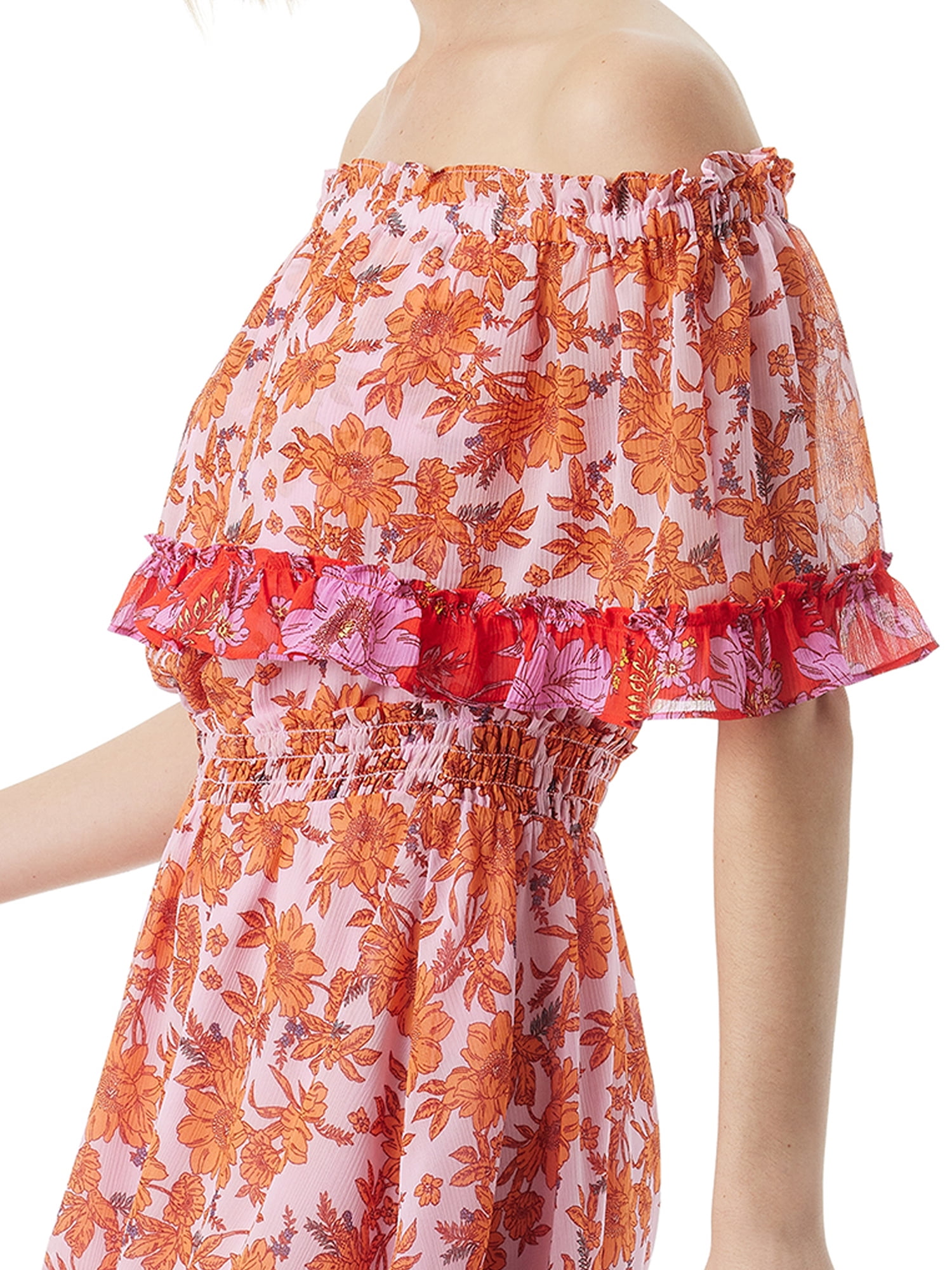 jessica simpson women's and women's plus amelia ruffle short dress Jessica Simpson Women's and Women's Plus Amelia Ruffle Short Dress
