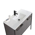 thumbnail image 4 of Fine Fixtures  Oakville Bathroom Vanity  with White Ceramic Sink Black Coal Oak - Black Hardware 42 Inch, 4 of 8