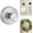 Silver, variant on Suction Cup Hooks for Wreaths on Glass, New Model No-Drill Suction Cup Hooks, Wreath Hangers for Front Doors, Metal Towel Hooks for Showers Bathrooms Mirrors