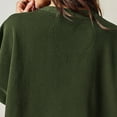 thumbnail image 4 of Dress,Women Oversized Dress Autumn Relaxed Fit Autumn And Winter Pleated Army Autumn Winter Color Loose Dress Pleated Ruffle Dress Army Oversized Dress Dazzduo Dress Color Dress With Pleated, 4 of 4