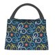 thumbnail image 1 of Balery Bicycle Colorful Bolsa de Aislamiento Portátil – Bolsa de Almuerzo con Forro de Aluminio Mejorado, Funda Impermeable y Fácil de Limpiar para Picnic y Caja de Almuerzo, 1 of 6