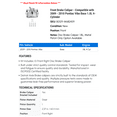 thumbnail image 2 of Front Brake Caliper - Compatible with 2009 - 2010 Pontiac Vibe Base 1.8L 4-Cylinder, 2 of 2